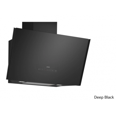 Neff NINCL90D0 Σετ (D98IPT2Y5+Z91BIE9DY0) Επικλινής Απορροφητήρας Τζάκι 90cm + Πλαϊνά Deep Black